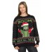 Rick And Morty Boom! PickleRick Adult Ugly Christmas Sweater