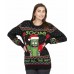 Rick And Morty Boom! PickleRick Adult Ugly Christmas Sweater