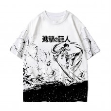 Attack on Titan Eren Yeager White T-shirt