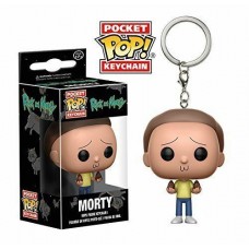 Rick And Morty Funko Pocket Pop Morty Keychain