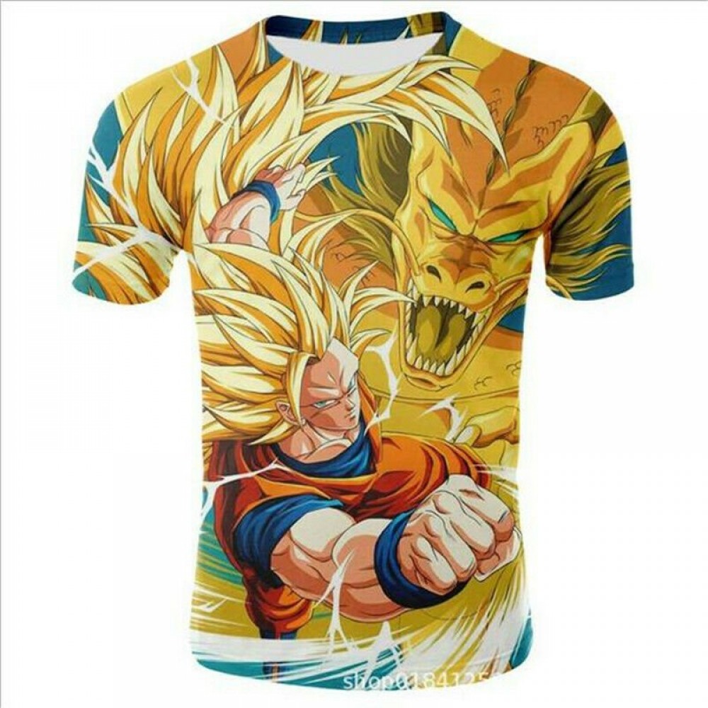 Dragon Ball Z Super Saiyan Son Goku 3D T-shirt