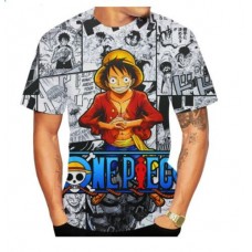 One Piece Luffy 3D T-shirt 