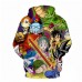 Dragon Ball Z Son Goku Super Saiyan Family 3D Hoodie